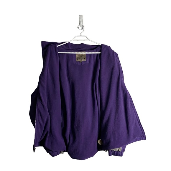 Alaska Rugged Wear Men's Purple/Gray Hooded Jacket - Picture 9 of 10